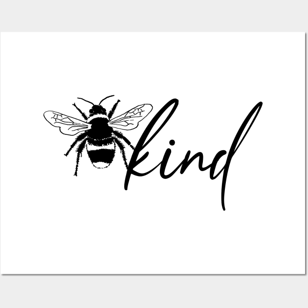 Bee Kind, Save the Bees Wall Art by Becki Sturgeon